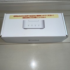 SoftBank Air 5G ルーター 本体と電話セットの画像