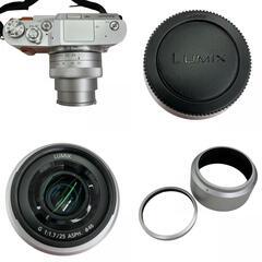 118010 現状品 Panasonic パナソニック ミラーレス一眼カメラ LUMIX DC-GF10  オレンジ [250327HM070322]の画像