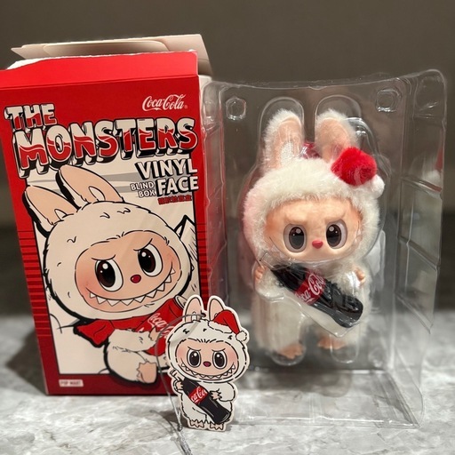 新品確実正規品！コーララブブ　THE MONSTERS コカ・コーラ　瓶＋缶2点セット