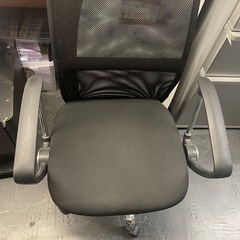 【中古】¥1,500 回転イス　PCチェア　キャスター付き  【IJ59
】の画像