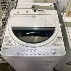 6.0kg洗濯機 東芝 AW-606（W）2017年の画像