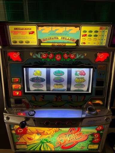 【スロット実機】シオラーVersion II 【不要機】、設置台付き！