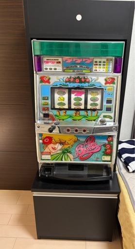 【スロット実機】シオラーVersion II 【コイン不要機】、設置台付き！