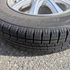 スタッドレスタイヤ　ホイールセット　4本　145／80R13の画像