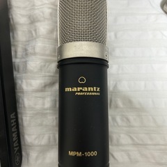 YAMAHA AG-03 MK2 オーディオインターフェイス＋marantz mpm-1000 コンデンサーマイクの画像