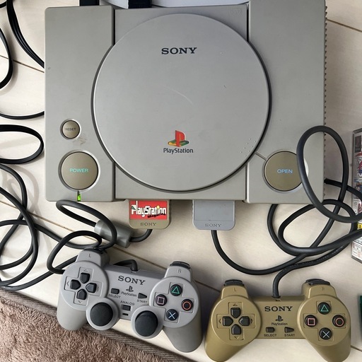PlayStation 本体 + ゲームソフト6本付き