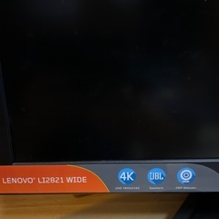Lenovo モニター　3840✖️2160の画像