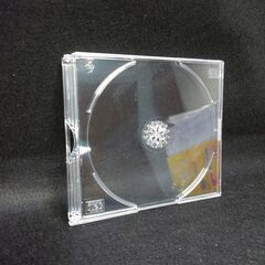 エレコム・ELECOM製｜Blu-ray/DVD/CDケース｜50枚(100枚収納可能)｜高透明｜クリアの画像