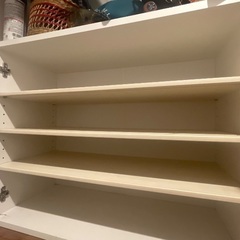 靴箱(無料で譲ります)の画像
