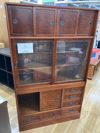 【軽トラ90分貸し出しサービス】茶箪笥