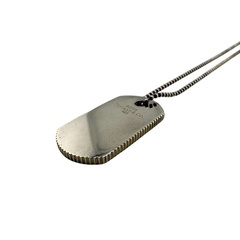 ティファニー TIFFANY&Co. ネックレス ドッグタグ 2003 シルバーの画像