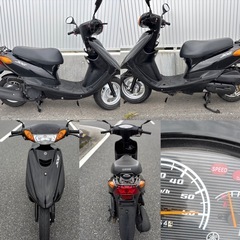 ⭐️ジョグ低燃費FIモデル❗️60km/h確認済み^_^⭐️プラグ・グリップなど新品交換で快調⭐️50cc原付スクーター⭐️の画像