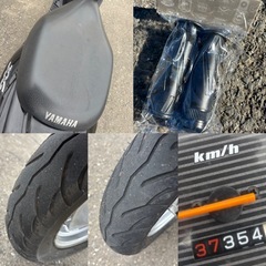 ⭐️ジョグ低燃費FIモデル❗️60km/h確認済み^_^⭐️プラグ・グリップなど新品交換で快調⭐️50cc原付スクーター⭐️の画像