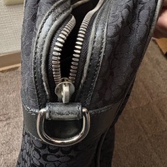訳あり　値引き可能　COACHコーチ　ビジネスバッグの画像