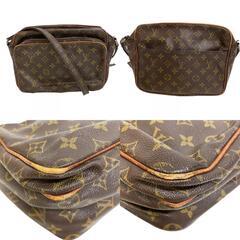 ルイヴィトン LOUIS VUITTON ショルダーバッグ モノグラム 旧ナイル M45244 ブラウンの画像