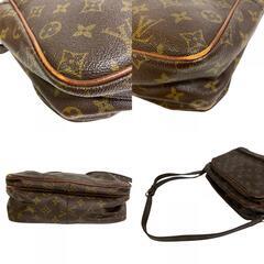 ルイヴィトン LOUIS VUITTON ショルダーバッグ モノグラム 旧ナイル M45244 ブラウンの画像
