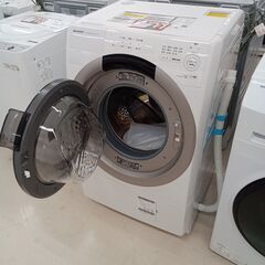 リユースのサカイ栃木店★ジモティ割あり★ SHARP ドラム式洗濯機 ES-S7H 7kg/3.5kg 23年製 動作確認／クリーニング済み TC11019の画像