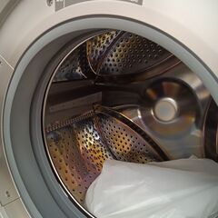 リユースのサカイ栃木店★ジモティ割あり★ SHARP ドラム式洗濯機 ES-S7H 7kg/3.5kg 23年製 動作確認／クリーニング済み TC11019の画像