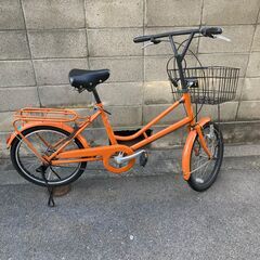 美品　自転車　ミニべロの画像