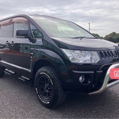 デリカD5  下取歓迎♪ 4WD カスタム　車検9年1月　希少サンルーフ❣️の画像