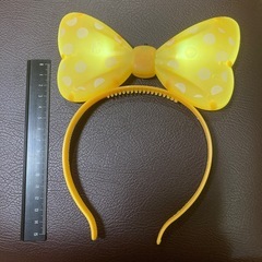 カチューシャ　黄色の画像