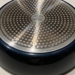 サーモス プラズマ超硬質コート フライパン 24cm IH対応 ミッドナイトブルー KFC-024 MDBの画像