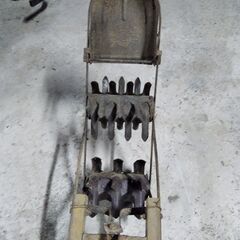 手押し除草機　水田　レトロの画像