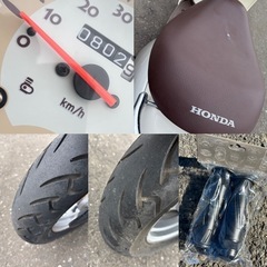 ⭐️スクーピー低燃費4ストモデル⭐️バッテリー・プラグなど新品❗️スピードは60km/h確認済⭐️50cc原付スクーター⭐️の画像