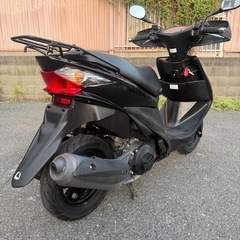 スズキ　アドレスV125S リミテッド　CF4MA ブラック　動画あり　大阪の画像