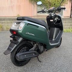ホンダ　ダンク　AF78 マッドグリーン　低走行　動画あり　大阪の画像