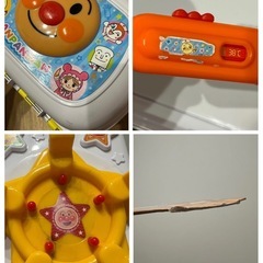 アンパンマン おもちゃ3点セットの画像