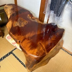 高級座卓てーテーブルの画像