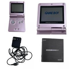 186000 現状品 Nintendo 任天堂 ニンテンドウ ゲームボーイアドバンスSP AGS-001  パールピンク [250807HM090102]の画像