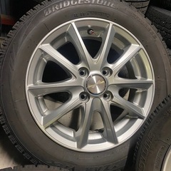 スタッドレスタイヤ　155/65R14  ③の画像