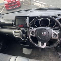 N Box 2015 H27 カスタム車検R8/11ETC あり乗って帰れます。の画像