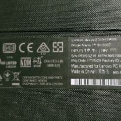 【要注意！】LENOVO ideapad310-15ABR HDD無しの画像