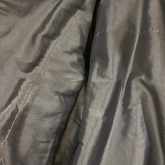 黒のファーコートの画像