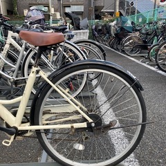 折りたたみ自転車の画像