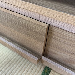 奥行き30cmの薄型伸長式テレビ台 (幅105-196cm)の画像