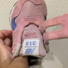 【New Balance】313 ピンク　12センチ　箱ありの画像