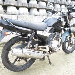 レストア途中　希少/オフロードタイプ　ヤマハ　YBR125G　メーター/シート新品の画像