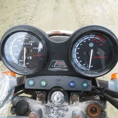 レストア途中　希少/オフロードタイプ　ヤマハ　YBR125G　メーター/シート新品の画像