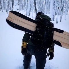 削り出し雪板（パウダー専用）の画像