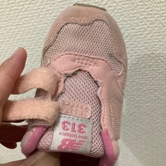 【New Balance】313ピンク　13.5センチ 箱ありの画像
