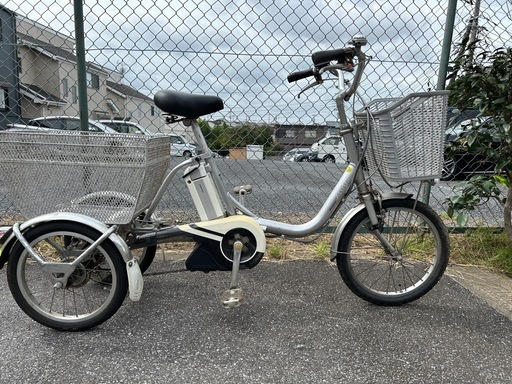 ブリヂストン製　Assista16インチ　三輪電動自転車