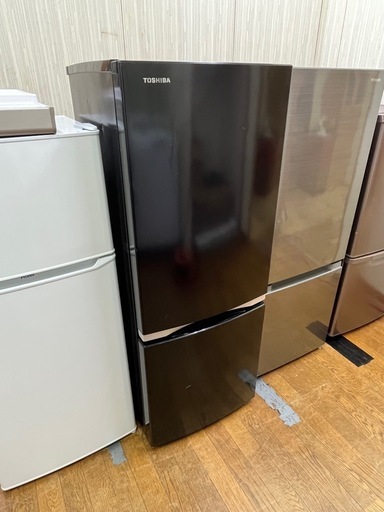 #17 激安B級品!! 2ドア冷蔵庫 TOSHIBA 2021年 153L GR-S15BS(K) 右開き