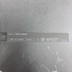 168000 現状品 SONY ソニー PlayStation3 CECH-3000B  ブラック 本体のみ [250820HM100287]の画像