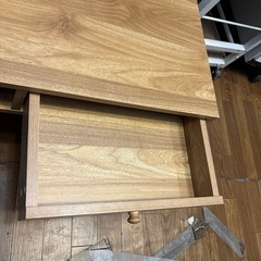 【ニトリ】【引き出し付きテーブル】クリーニング済み【管理番号11010】町の画像