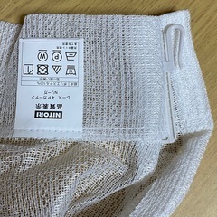 レースカーテン　ニトリ　中古の画像
