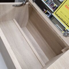 J1596【リユースのサカイ柏店】佐藤産業　ドレッサー　ANRI　アンリ　ナチュラル　クリーニング済　参考価格24,090円の画像
